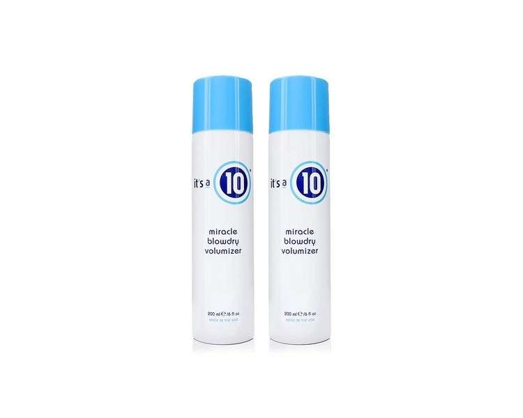 It's A 10 Haircare Miracle Blow Dry Volumizer - 6 Oz. - 2ct 6 Fl Oz