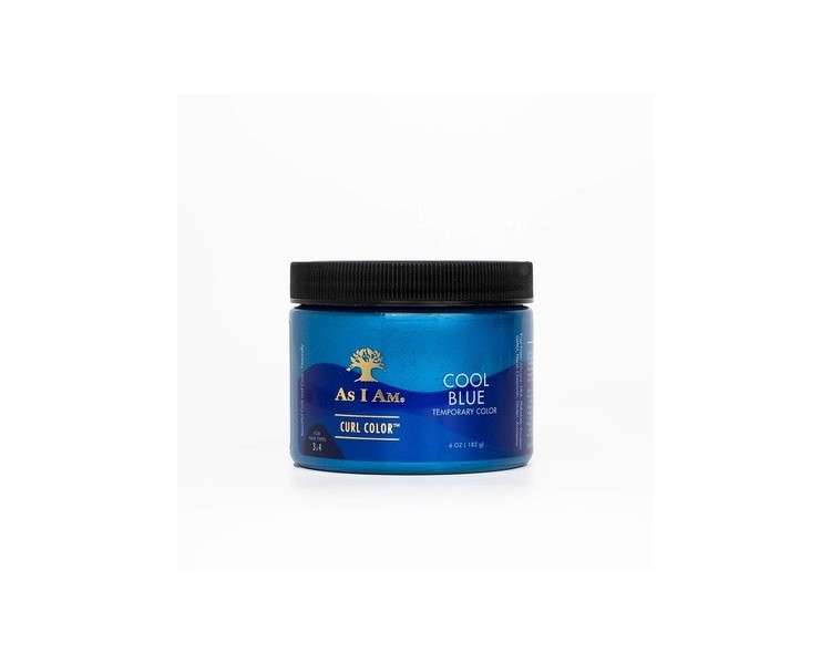 As I Am Curl Color Cool Blue Color and Curling Gel 6oz