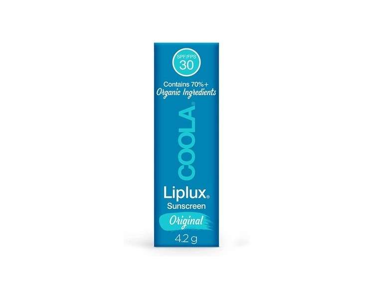 Coola SPF 30 Liplux Sunscreen Lip Balm with Raspberry and Jojoba Oil 4.2ml