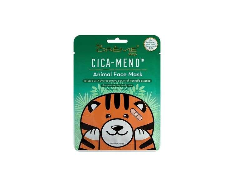 Cica-Mend Animated Tiger Face Mask