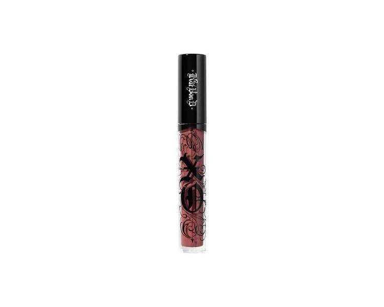 KVD Vegan Beauty XO Vinyl Lip Cream Lip Gloss Carnation Antique Rose