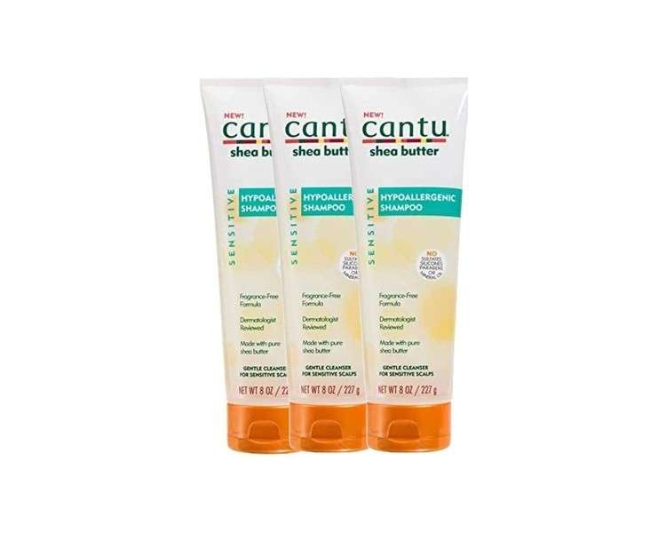 Cantu Sensitive Scalp Hypoallergenic Shampoo 227g