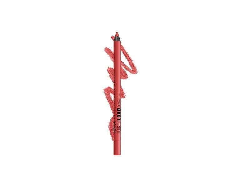 Nyx Professional Makeup Line Loud Lip Pencil - No.11 Rebel Red 1.2g