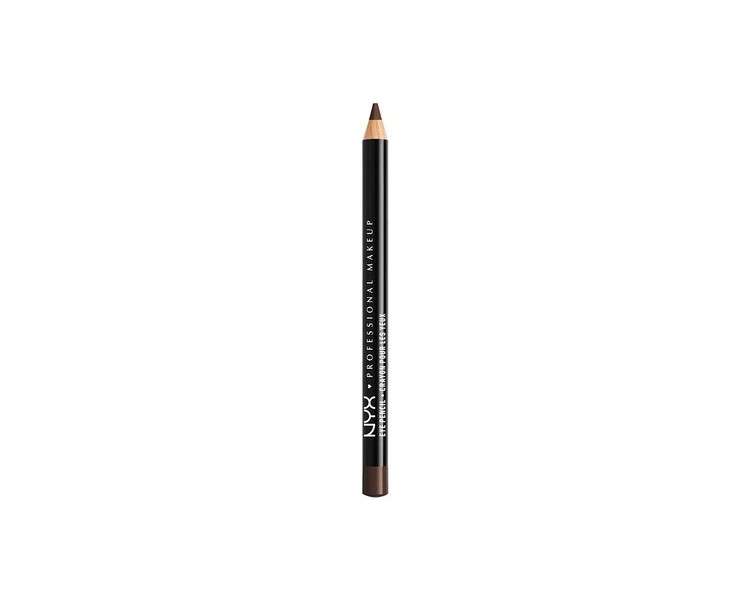 NYX Professional Makeup Slim Eye Pencil Black Brown