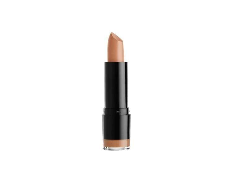 NYX Professional Makeup Extra Creamy Round Lipstick Rea Muted Beige with Mauve Tone 0.14oz