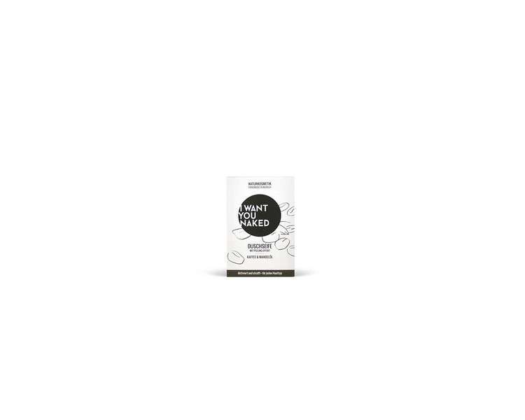 But First Coffee Arabica Coffee Shower Soap - Activating and Firming with Natural Exfoliating Effect and Fine Coffee Scent