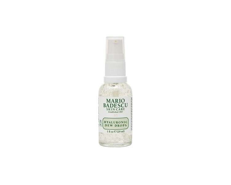 Mario Badescu Hyaluronic Dew Drops Hydrating Gel-Serum for Glass-like Glow 1 FL OZ