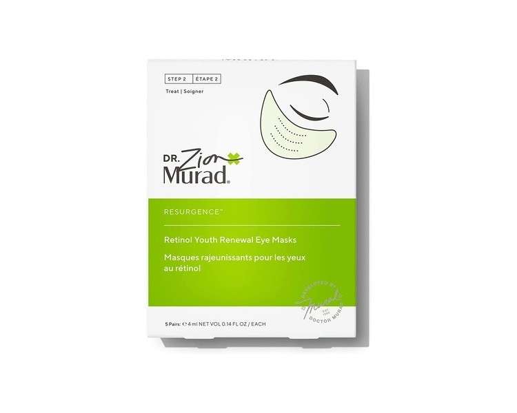 Murad Retinol Youth Renewal Eye Masks 5 pairs