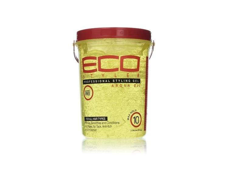 ECOCO Eco Style Gel with Argan Oil 2.36 Liters 80 Fl Oz