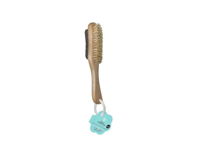 Daily Concepts Daily Dual Foot Scrubber for Exfoliating Dead Skin Cells and Rough Skin on Your Feet Organic and Vegan 65g