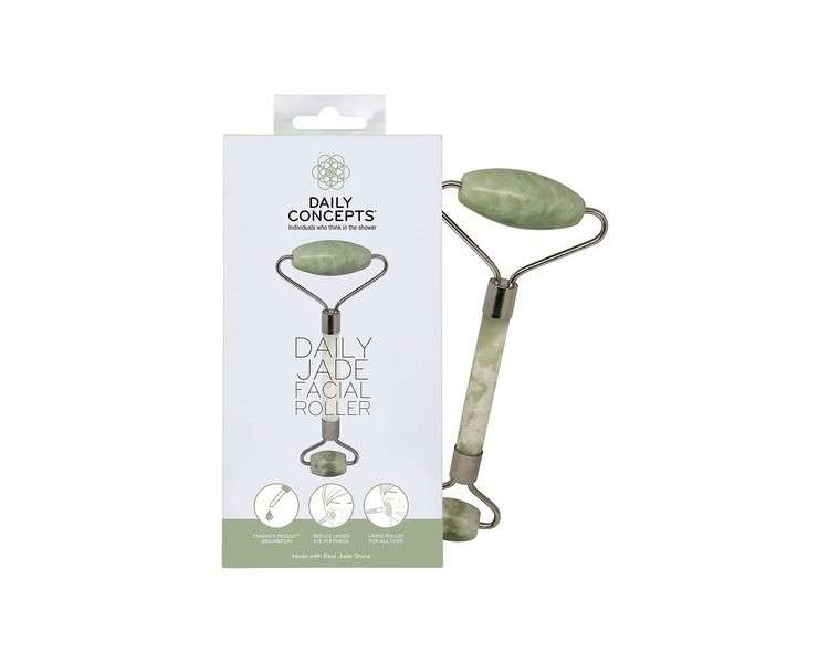 Daily Concepts Daily Jade Facial Roller for Brighter Glowing Skin 150g