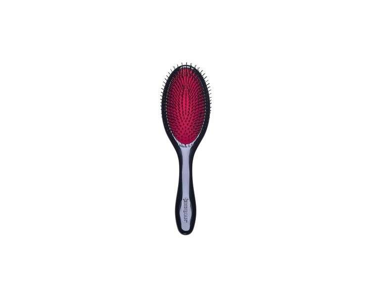 Denman Hairbrush D80M Pneumatic Brush with Nylon Bristles 11 Rows