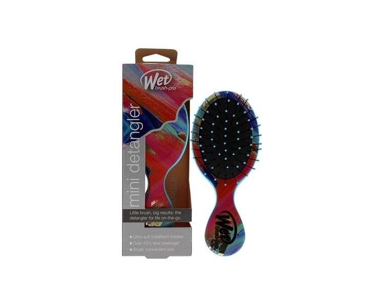 Wet Brush Pro Mini Detangler Bright Future Brush Teal