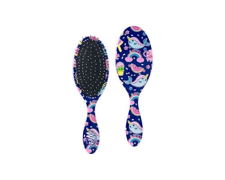 WetBrush Original Detangler Hairbrush UltraSoft Bristles Ergonomic Handle for All Hairtypes Happy Hair Fantasy