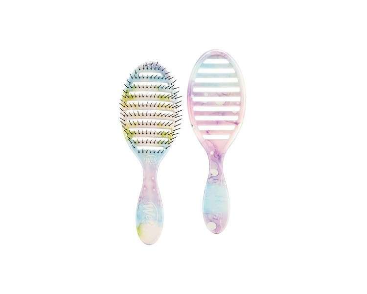 WetBrush Speed Dry Hairbrush Vented Design and Heat Resistant Bristles Color Wash Collection Splatter