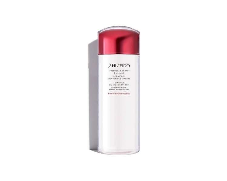 Shiseido Treatment Softener Enriched 300ml - Smoothing and Hydrating Softener for Plump and Moisturized Skin - For Normal, Dry and Very Dry Skin