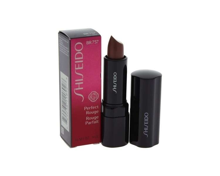 Shiseido Perfect Rouge Lipstick BR757 Black Walnut 4.0g