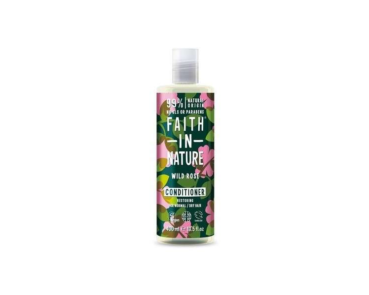 Faith In Nature Natural Wild Rose Nourishing Conditioner 400ml