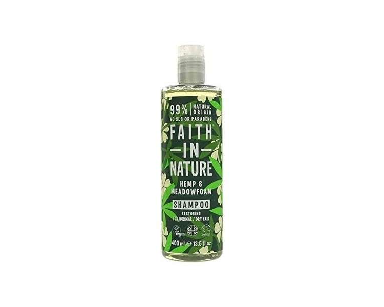 Faith in Nature Hemp & Meadowfoam Shampoo 400ml