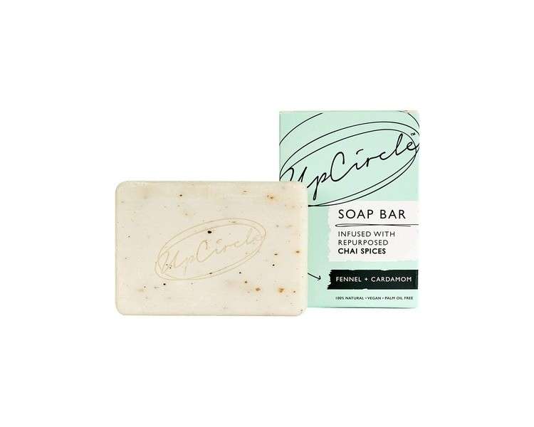 UpCircle Chai Soap Bar 100g Green Fennel and Cardamom