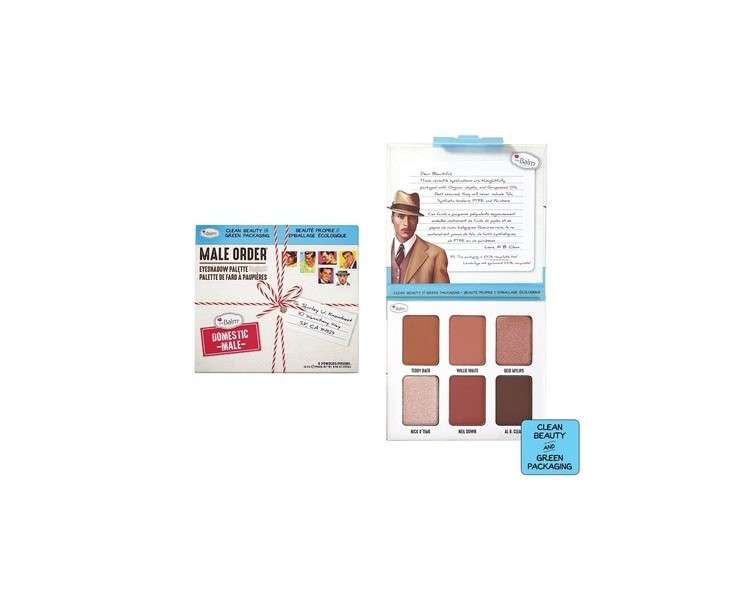 theBalm Male Order Eyeshadow Palette Domestic Male