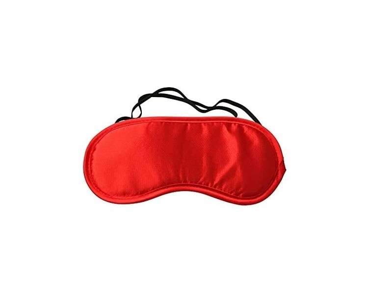 S&M Satin Eye Mask Red