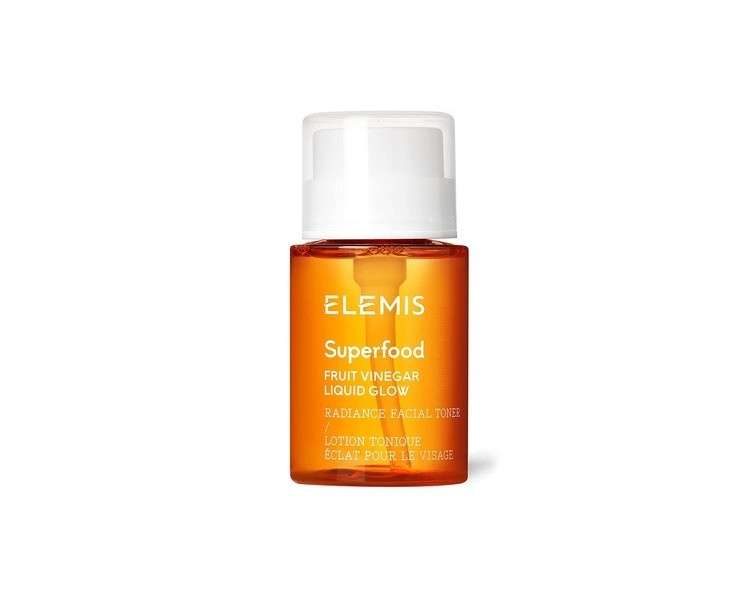 Elemis Superfood Fruit Vinegar Liquid Glow AHA Face Toner with Prebiotics 145ml