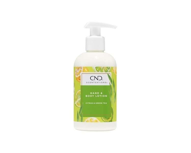 Scentsations Citrus and Green Tea Lotion by CND for Unisex 8.3 oz Hand and Body Lotion