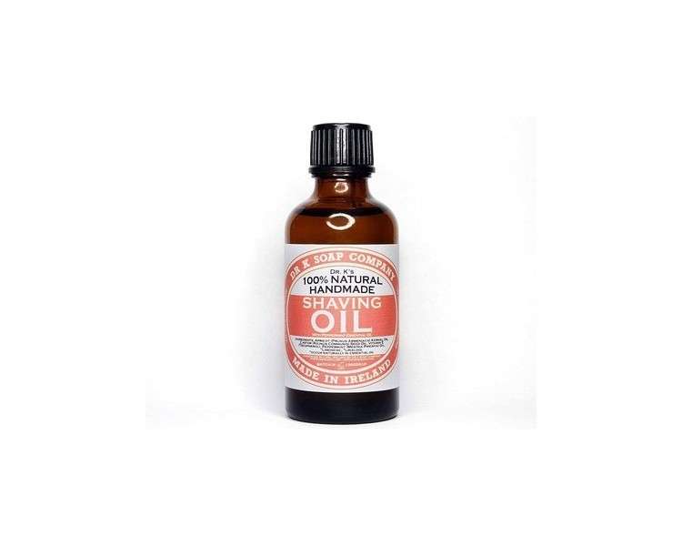 Dr K Peppermint Shaving Oil 100ml