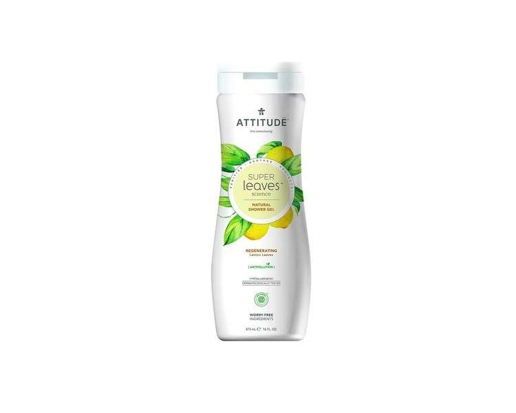 ATTITUDE Super Leaves Shower Gel Regenerating with Lemon Leaves 473ml