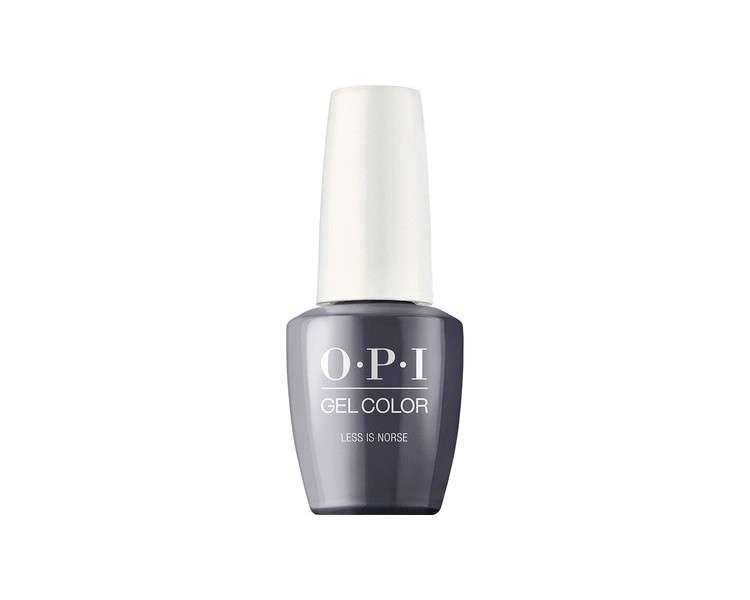 OPI GelColor Long Wear Blue Nail Polish 0.5 fl oz Less is Norse