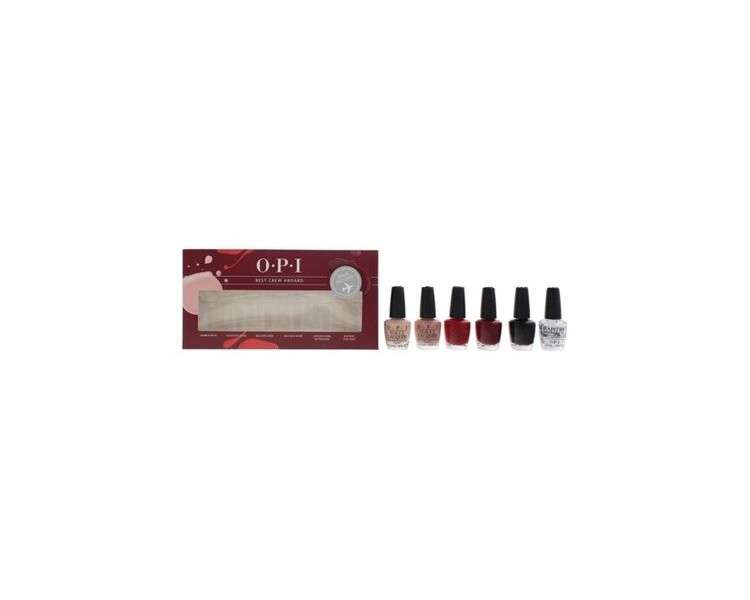 Opi Best Crew Abroad 6 Piece Nail Polish Gift Set For Women