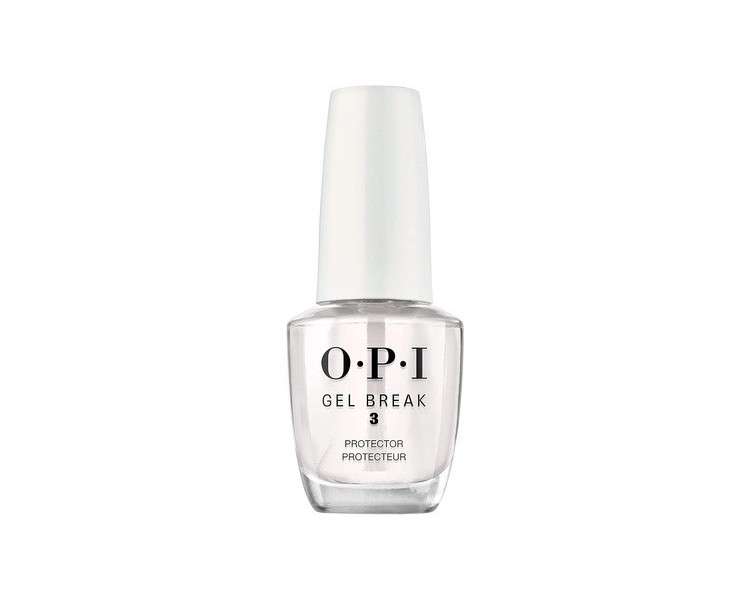 OPI Gel Break Top Coat Clear Nail Polish 15ml