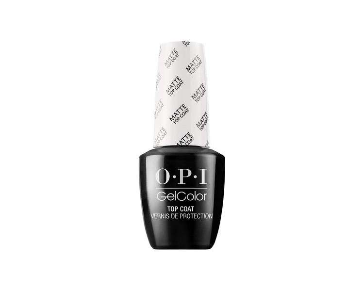 OPI Gel Color Nail Gel Matte Top Coat 15ml