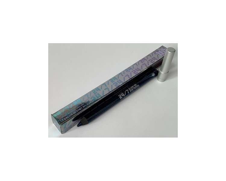 Urban Decay 24/7 Eye Pencil LSD Navy Shimmer with Turquoise Sparkle - Full Size - Brand New in Box