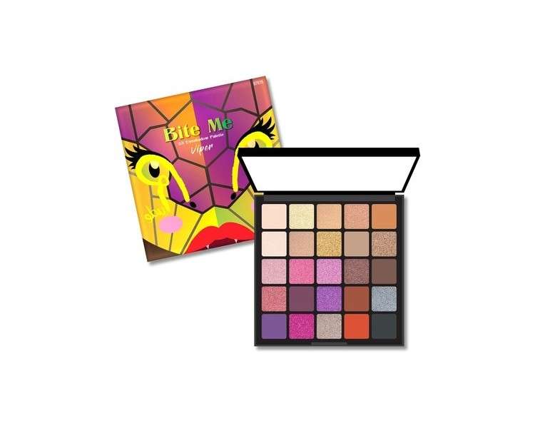 RUDE Bite Me 25 Eyeshadow Palette Viper