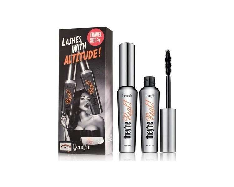 Benefit Cosmetics They're Real Beyond Mascara Duo Set Black