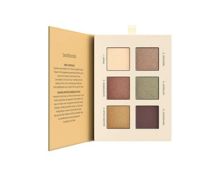 bareMinerals Mineralist Eyeshadow Palette Sunlit 6x1.3g