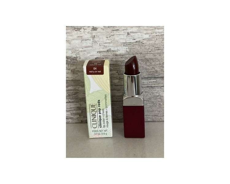 Clinique Pop Reds Gloss lipstick 04 Red-y or Not 3.6g