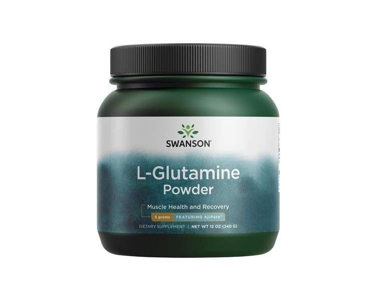 Swanson AjiPure L-Glutamine Powder 340g