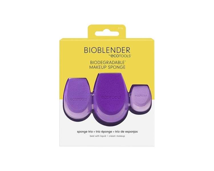 ECO TOOLS Bioblender Makeup Sponge Trio