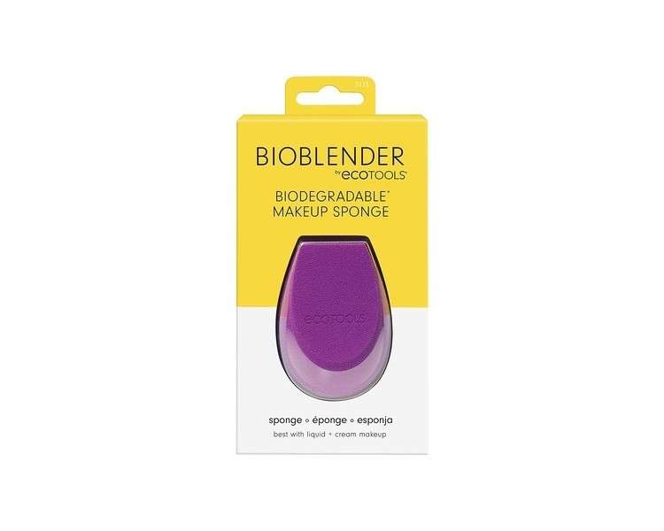 ECOTOOLS Bioblender Makeup Sponge for Liquid and Creamy Makeup 40g 3175 Violet