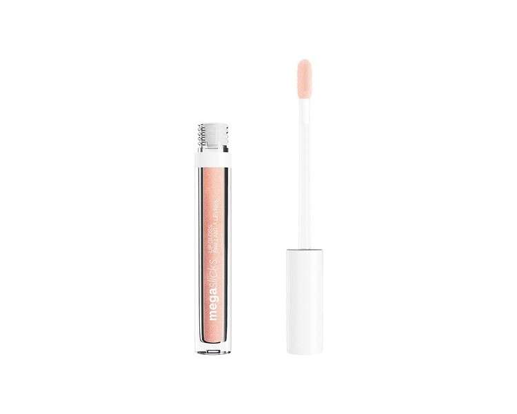 Wet n Wild Mega Slicks Lip Gloss with Hyaluronic Acid and Collagen Pink Champagne Please