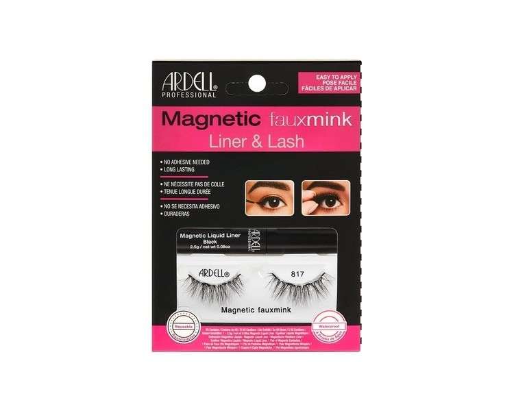 Ardell Magnetic Faux Mink Liquid Liner & Lash 817