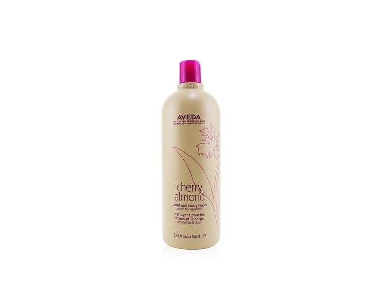 AVEDA Cherry Almond Hand & Body Wash Shower Gel 1000ml