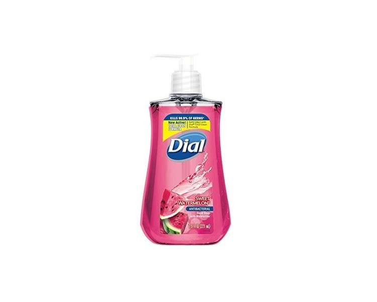 Dial Anti-Bacterial Sweet Liquid Hand Soap Watermelon 7.5 Fl Oz