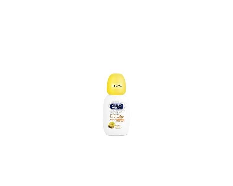 Neutro Roberts Ecodeo Fresco Giallo Deodorant Spray with Bergamot and Ginger Fragrance 75ml