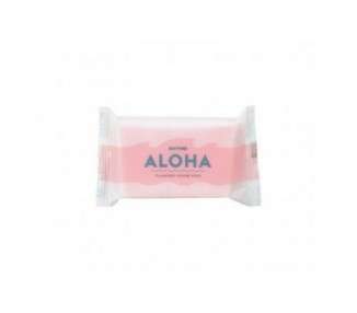 OH!TOMI Collection Aloha Bar Soap Natural Soap for Hands, Face and Body 100g with Glycerin and Alcohol Artisanal Soap Wonderfully Scented - Flamingo Power