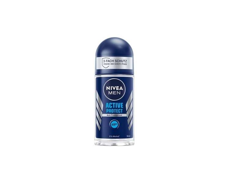 Nivea Men Active Protec Deodorant Roll-On 50ml