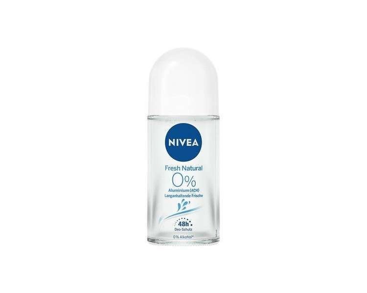 NIVEA Fresh Natural Deodorant Roll-On 50ml